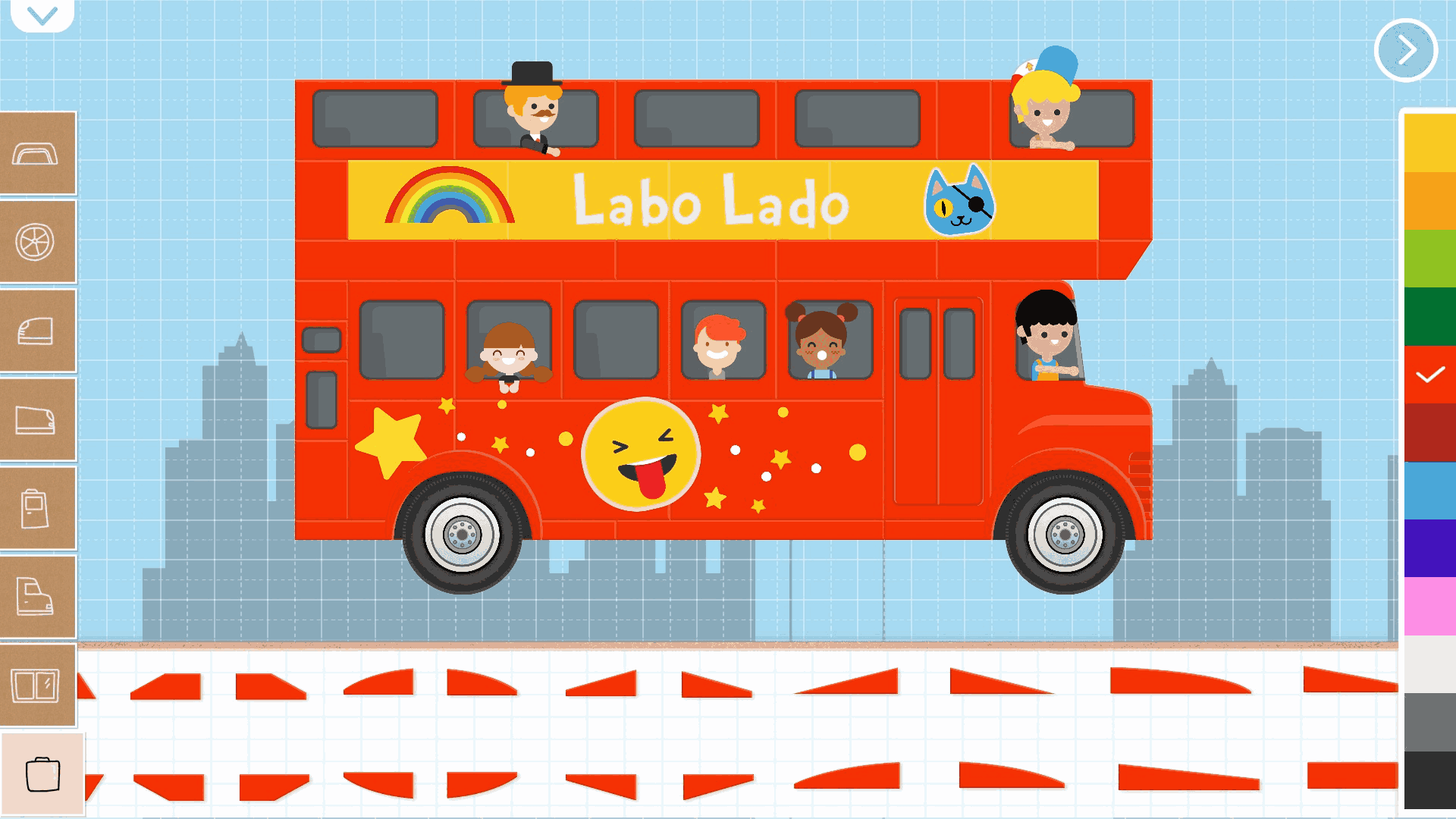 Labo积木汽车2儿童游戏